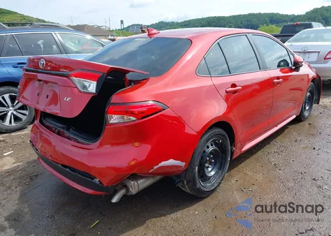 2021 Toyota Corolla Le from USA, damaged, VIN 5YFEPMAE1MP182502